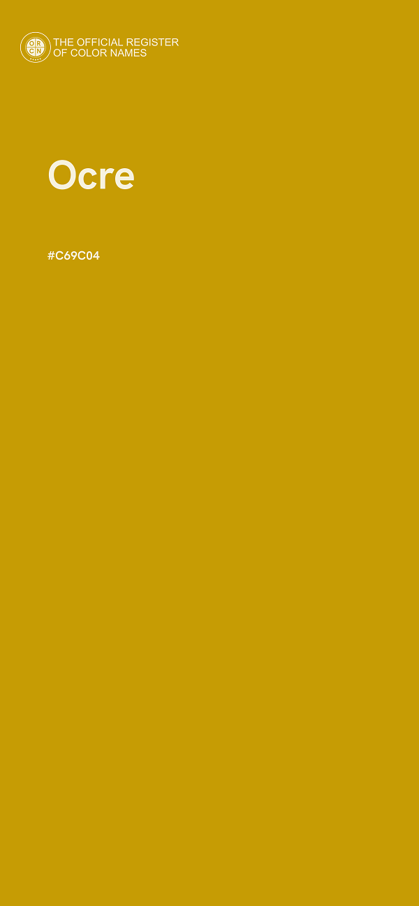 #C69C04 - Ocre color image