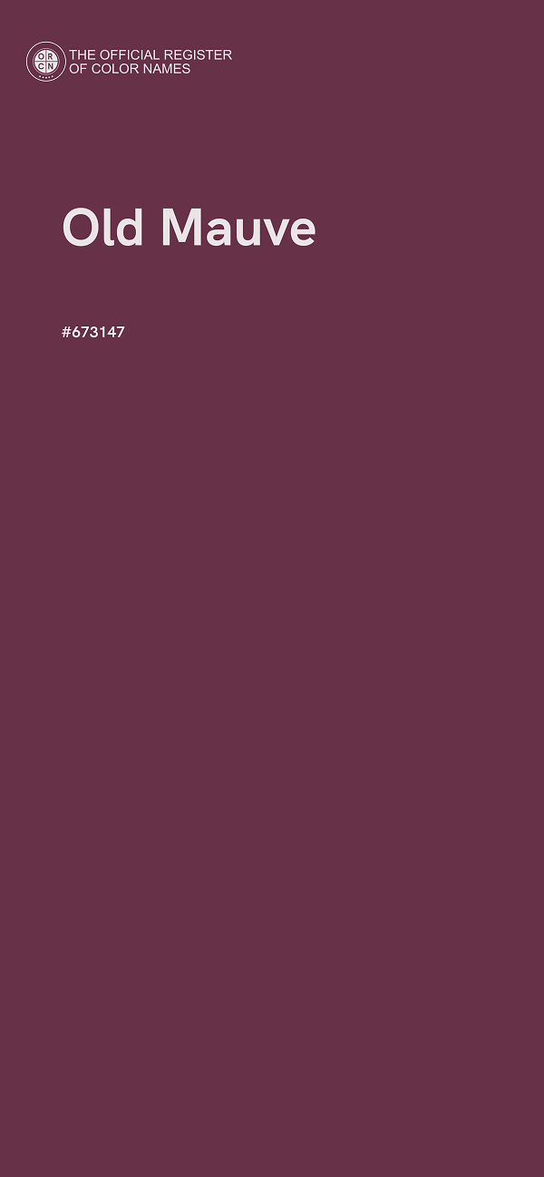 #673147 - Old Mauve color image