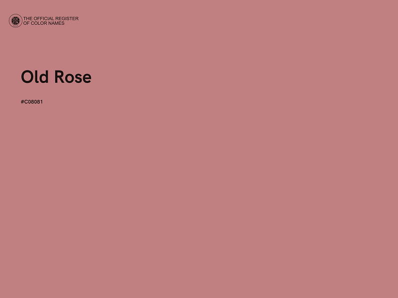 #C08081 - Old Rose color image