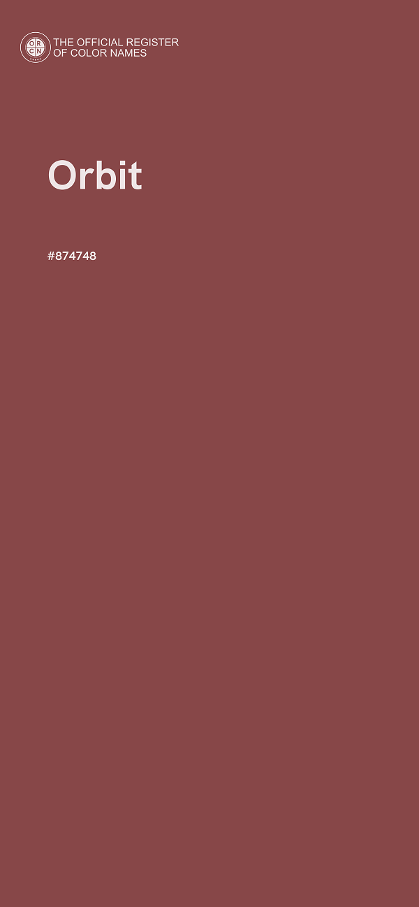 #874748 - Orbit color image