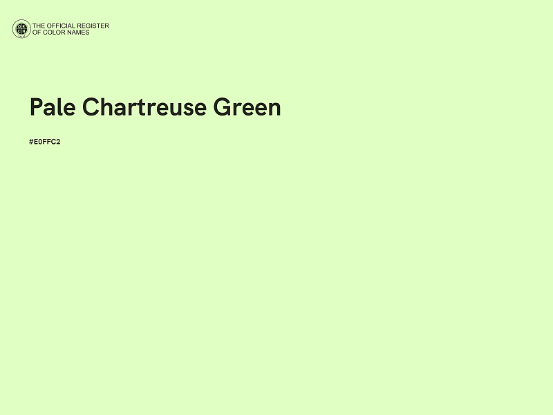 #E0FFC2 - Pale Chartreuse Green color image