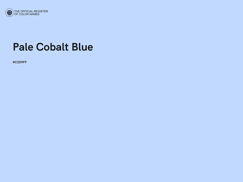 #C2D9FF - Pale Cobalt Blue color image