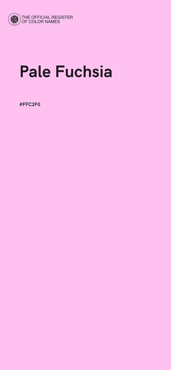#FFC2F0 - Pale Fuchsia color image