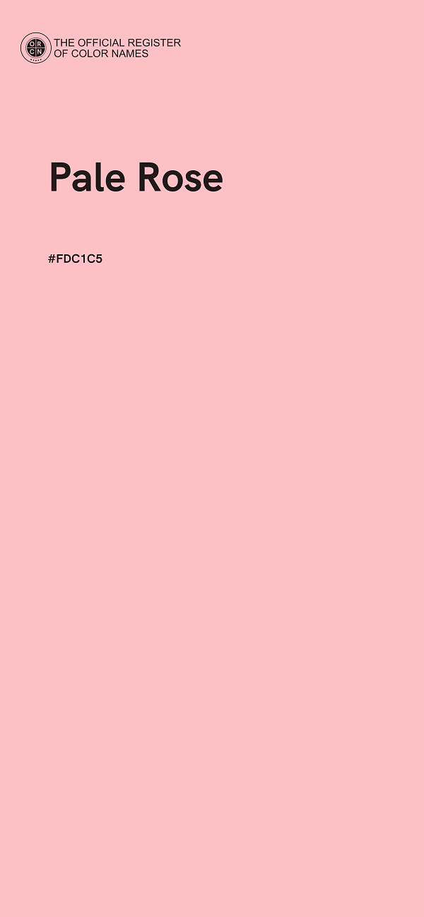 #FDC1C5 - Pale Rose color image
