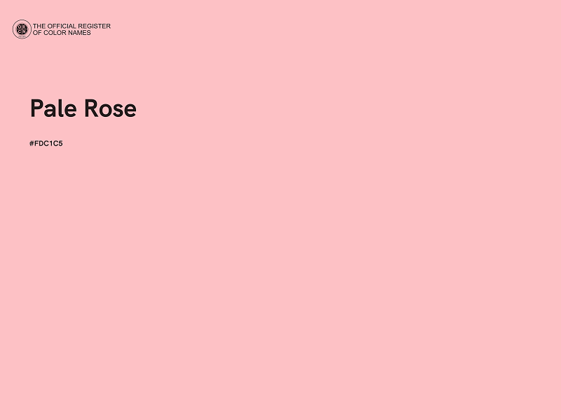 #FDC1C5 - Pale Rose color image