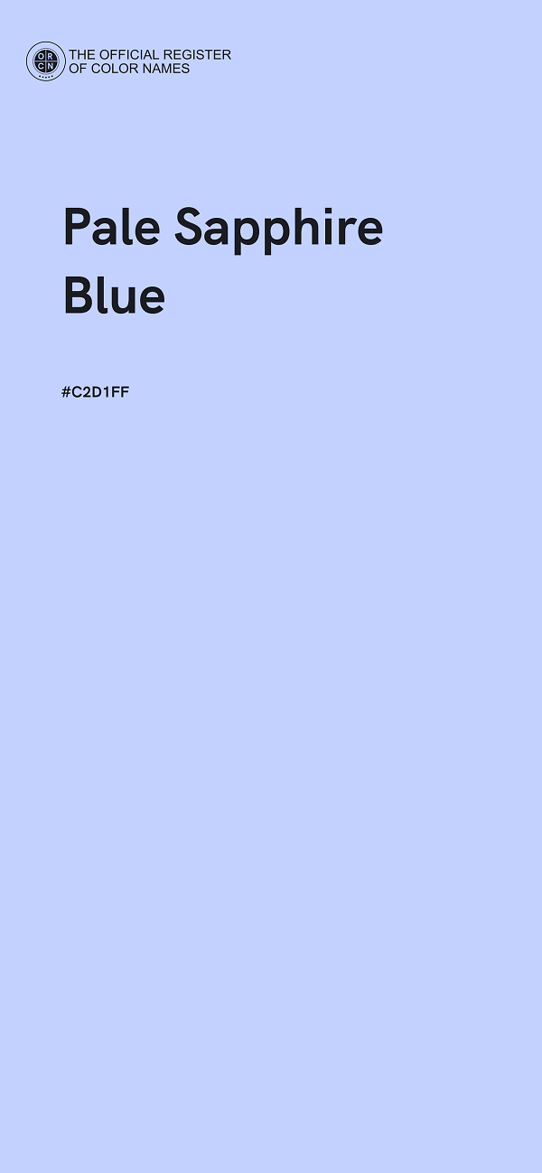 #C2D1FF - Pale Sapphire Blue color image