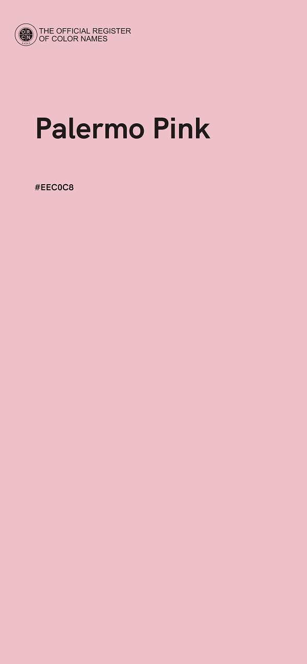 #EEC0C8 - Palermo Pink color image