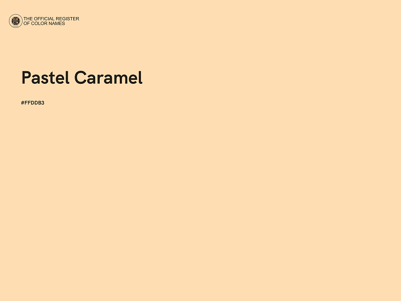 #FFDDB3 - Pastel Caramel color image