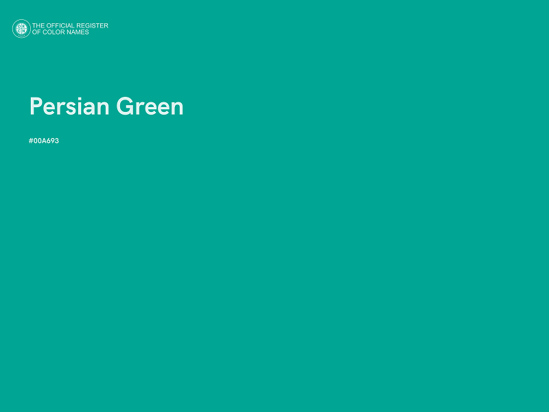 #00A693 - Persian Green color image