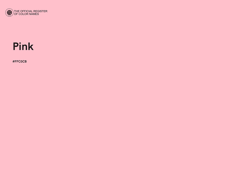 #FFC0CB - Pink color image