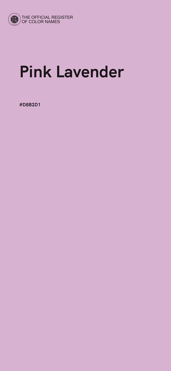 #D8B2D1 - Pink Lavender color image