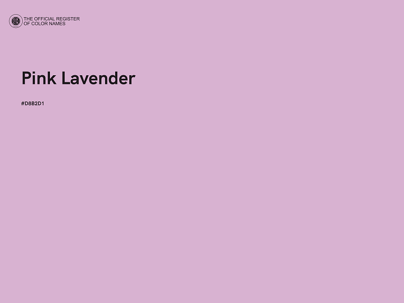 #D8B2D1 - Pink Lavender color image