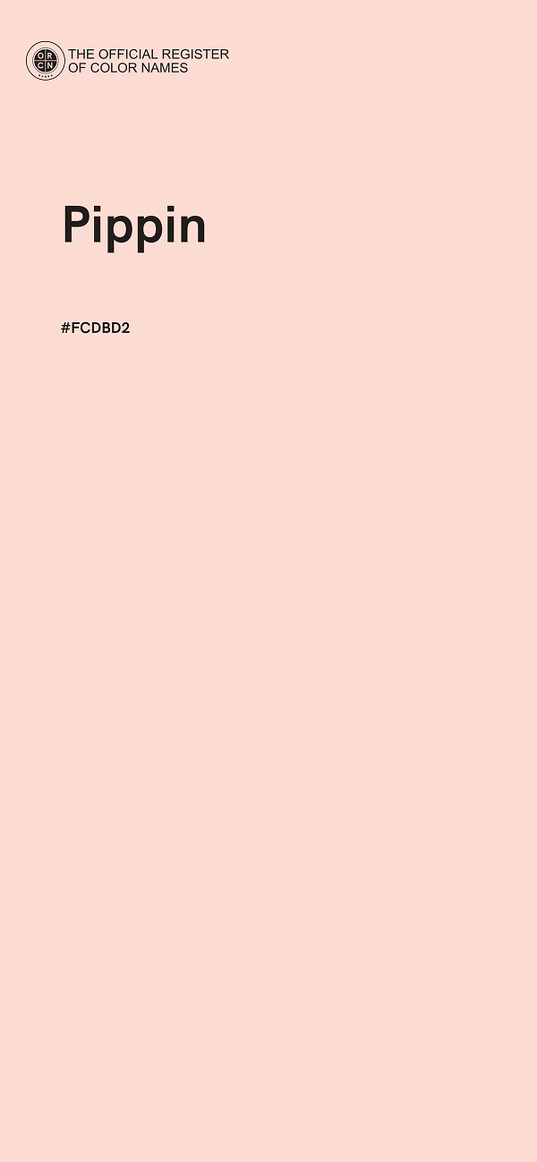 #FCDBD2 - Pippin color image