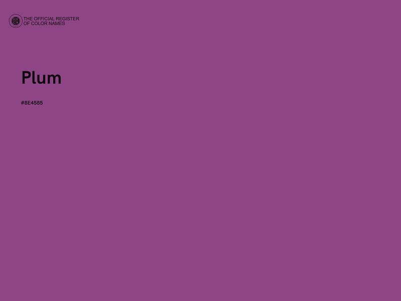 #8E4585 - Plum color image