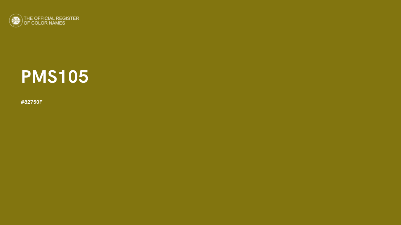 #82750F - PMS105 color image