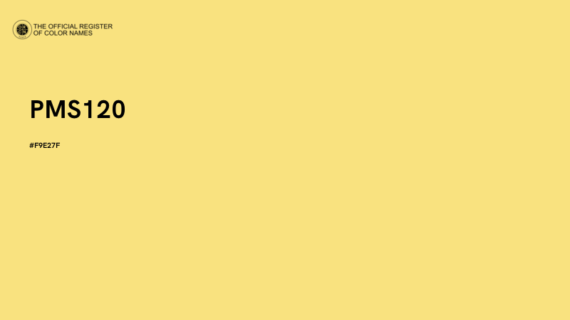 #F9E27F - PMS120 color image