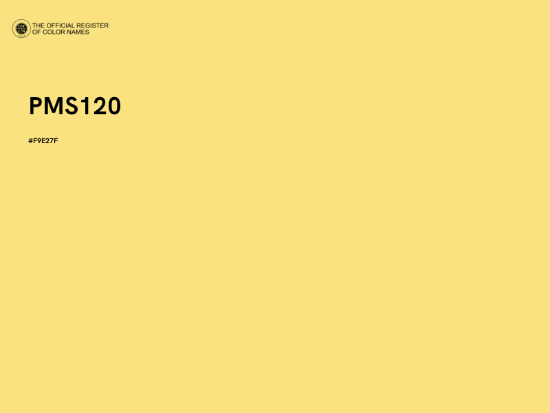 #F9E27F - PMS120 color image