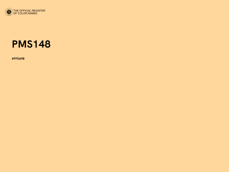 #FFD69B - PMS148 color image