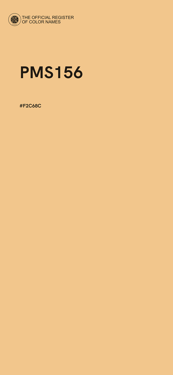 #F2C68C - PMS156 color image