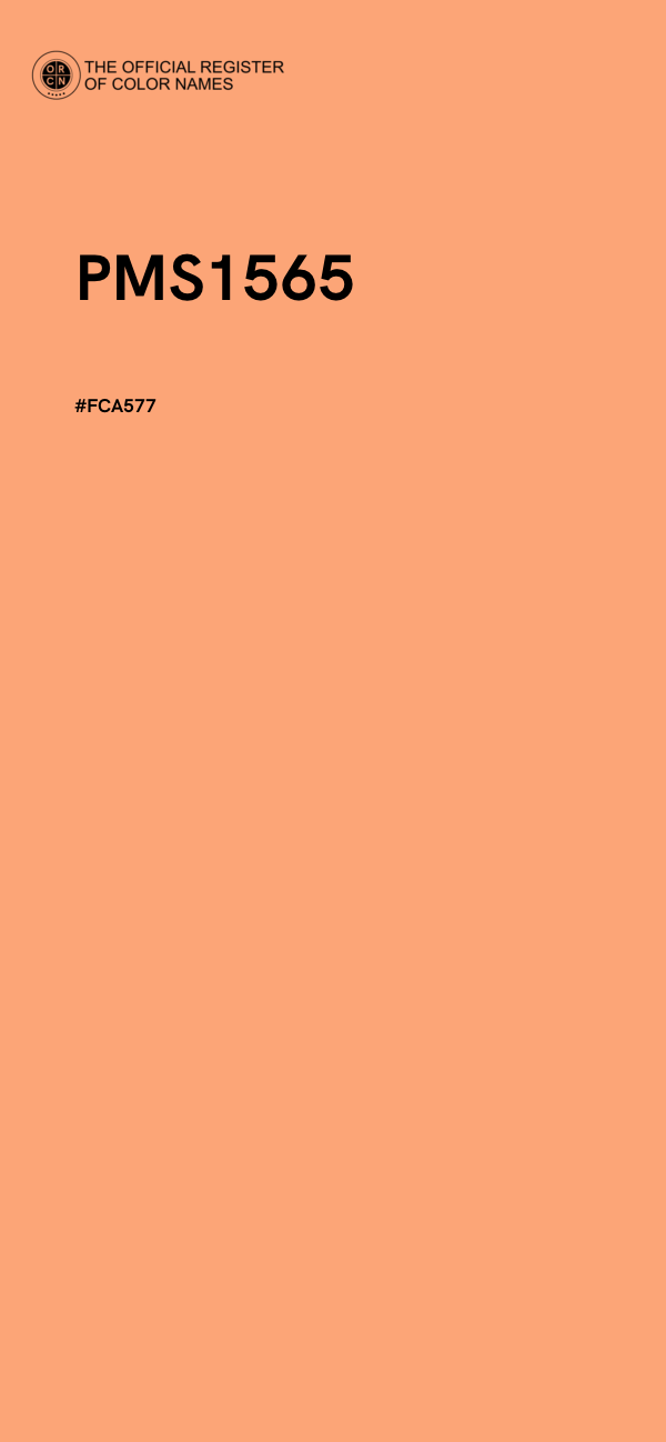 #FCA577 - PMS1565 color image