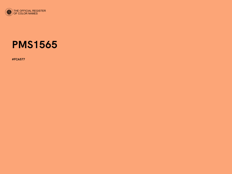 #FCA577 - PMS1565 color image