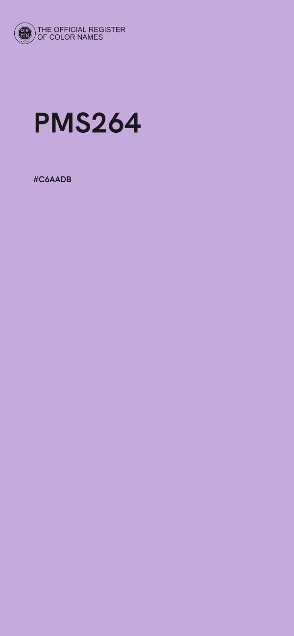 #C6AADB - PMS264 color image