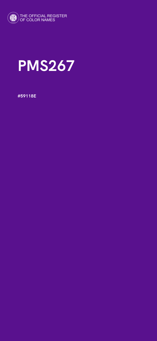 #59118E - PMS267 color image