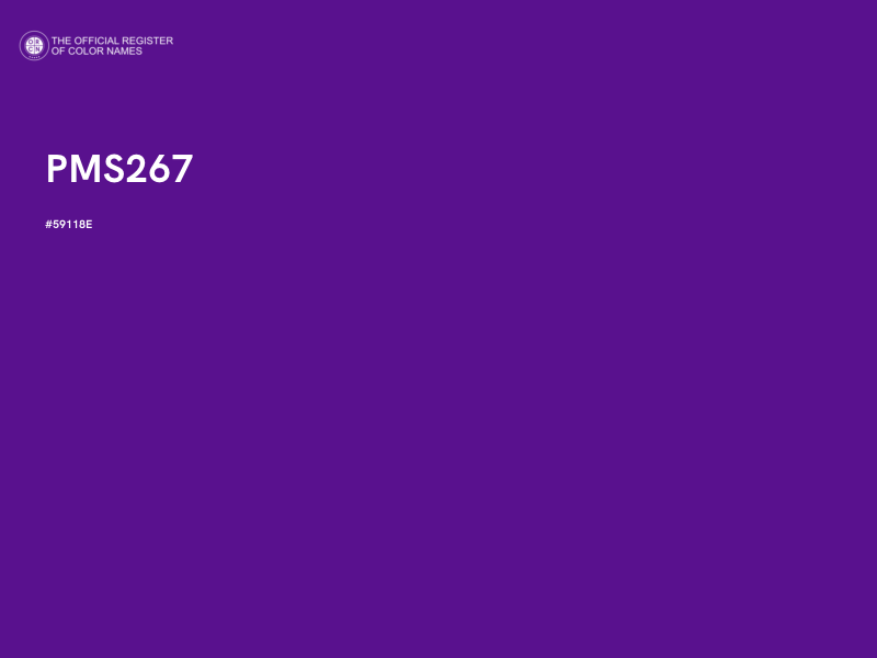 #59118E - PMS267 color image