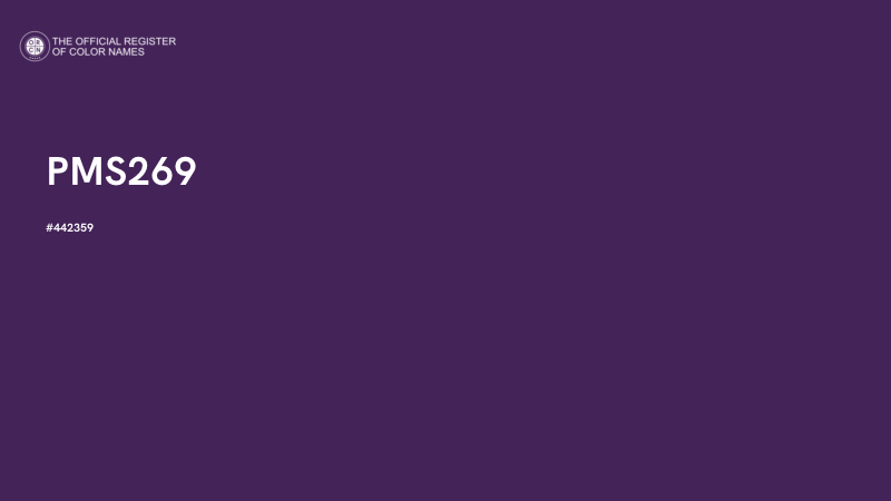 #442359 - PMS269 color image