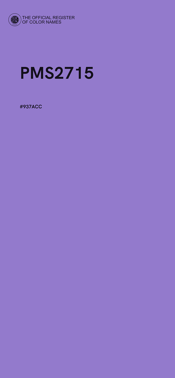 #937ACC - PMS2715 color image