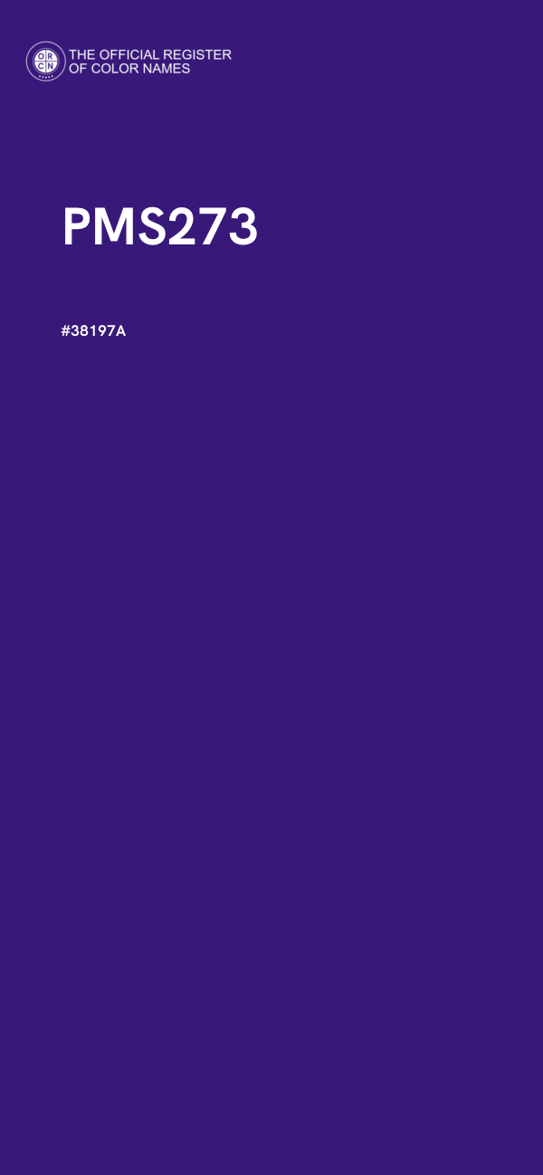 #38197A - PMS273 color image