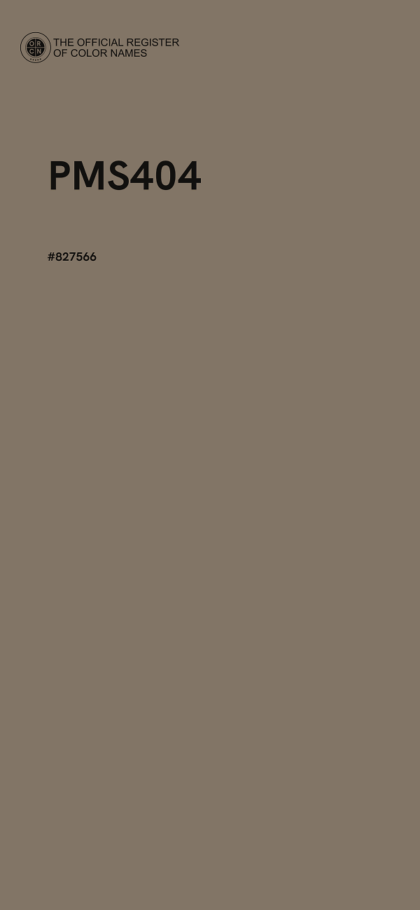 #827566 - PMS404 color image