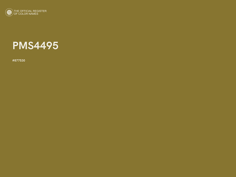 #877530 - PMS4495 color image