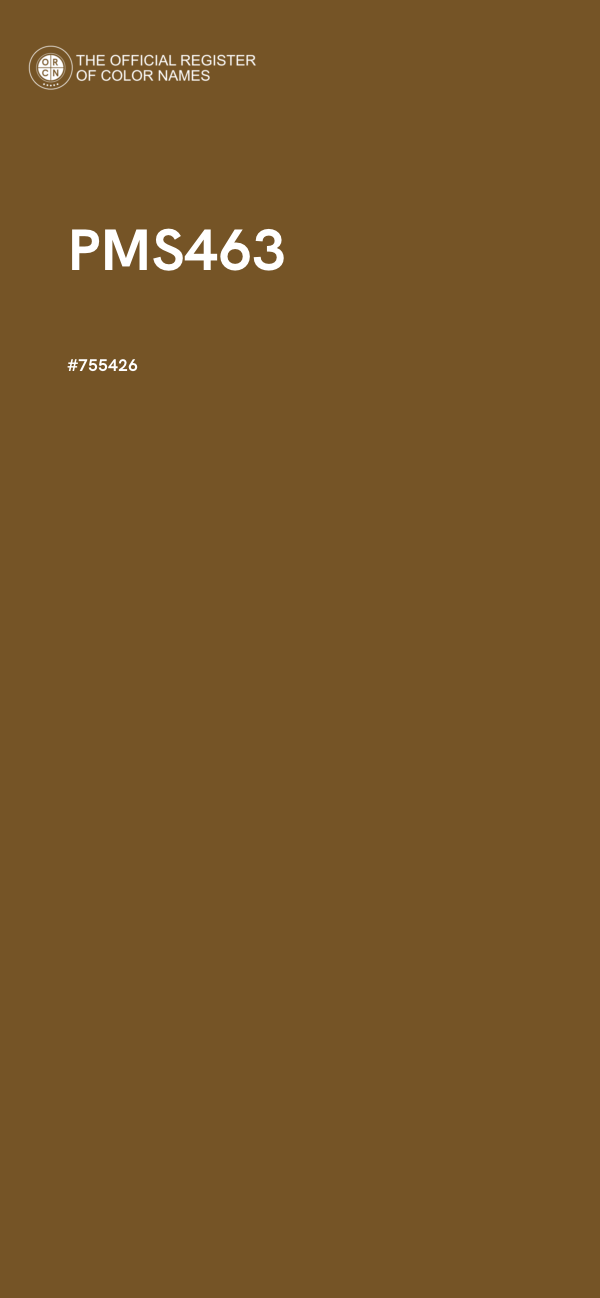 #755426 - PMS463 color image