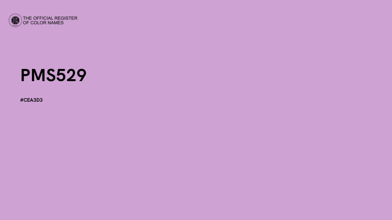#CEA3D3 - PMS529 color image