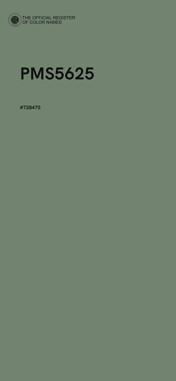 #728470 - PMS5625 color image