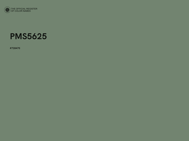 #728470 - PMS5625 color image