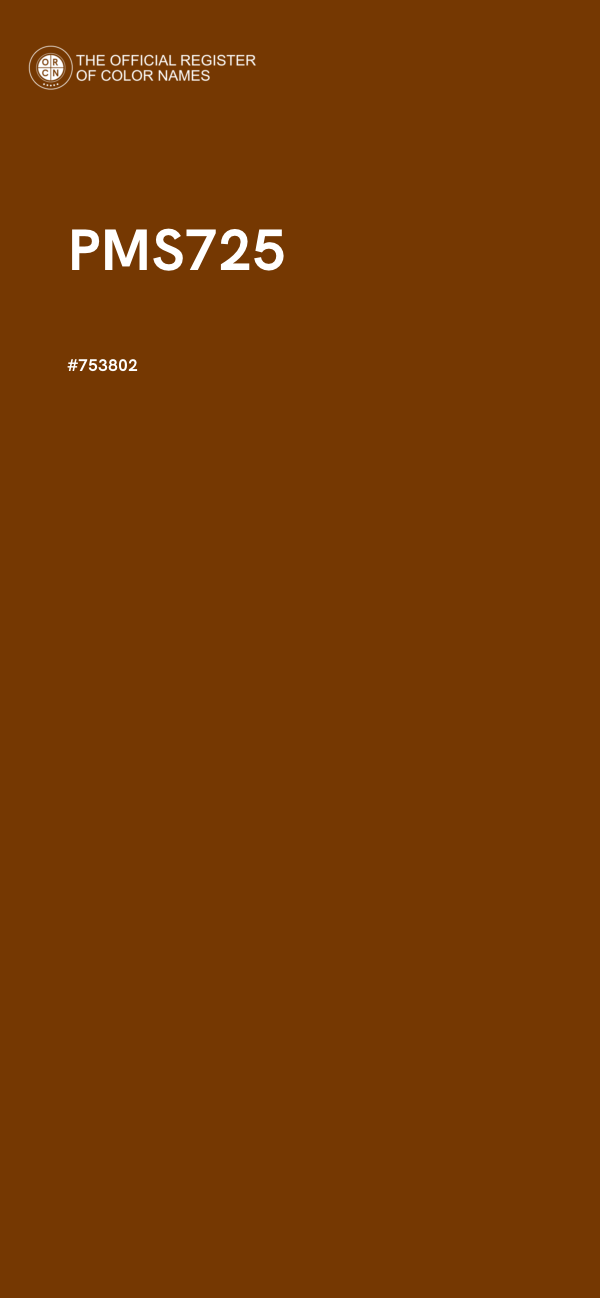 #753802 - PMS725 color image