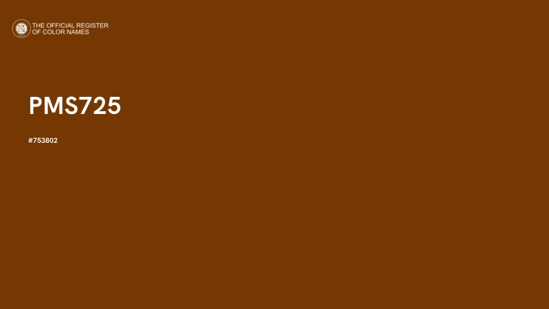 #753802 - PMS725 color image