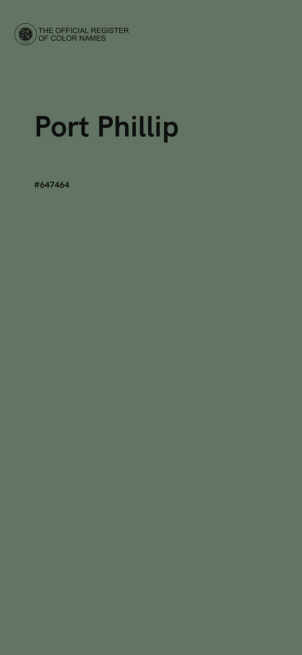 #647464 - Port Phillip color image