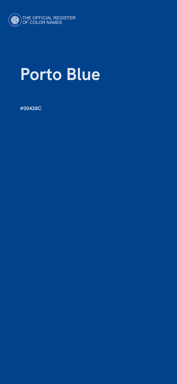 #00428C - Porto Blue color image