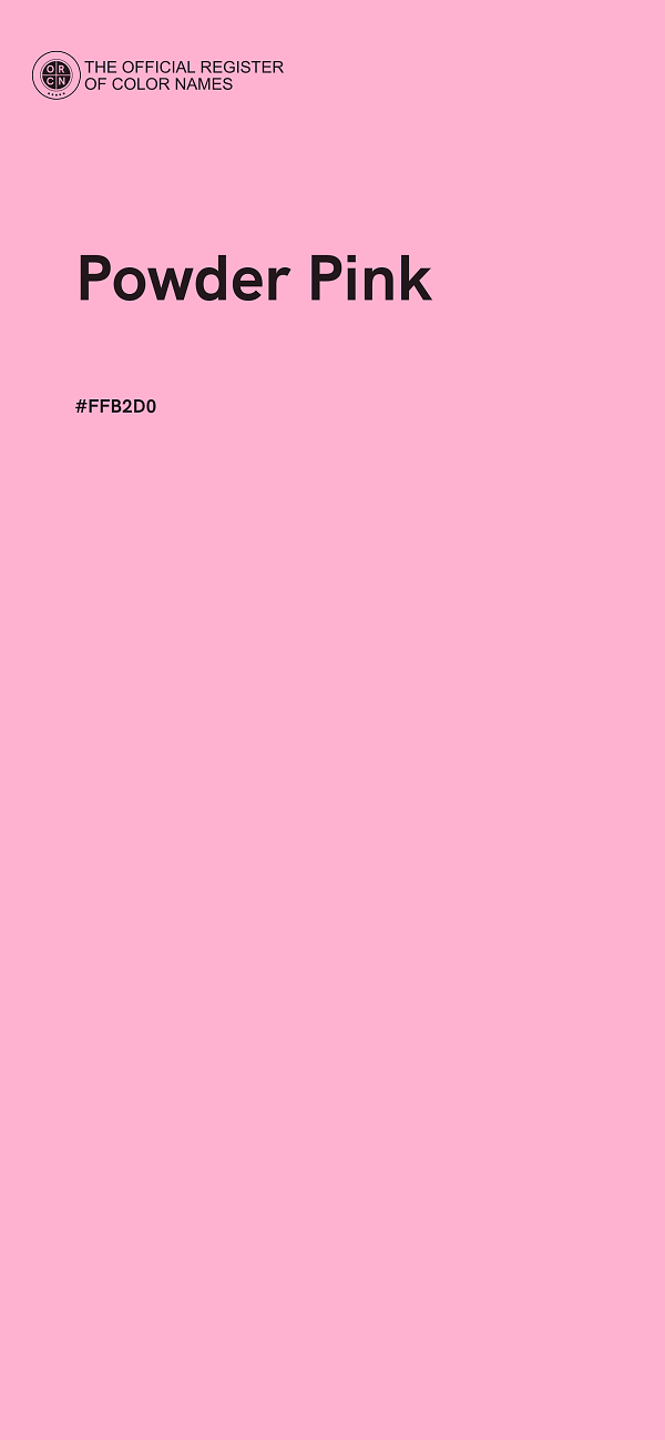 #FFB2D0 - Powder Pink color image