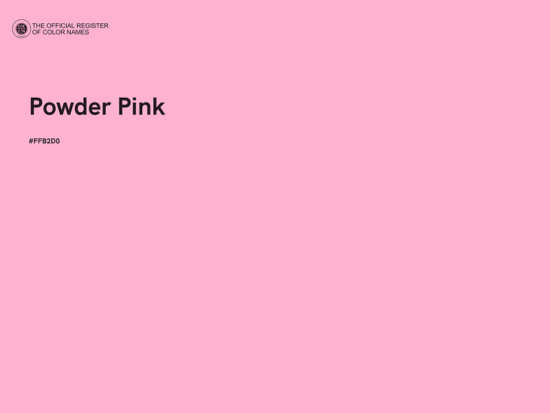 #FFB2D0 - Powder Pink color image
