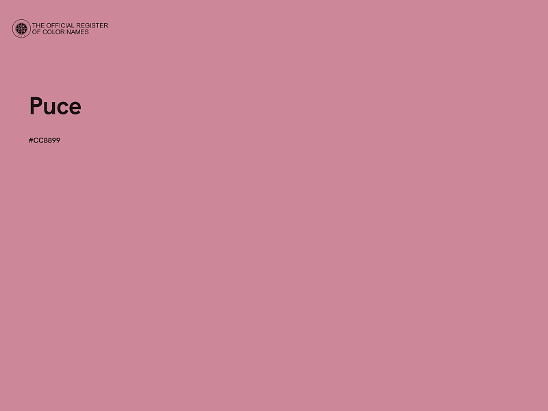 #CC8899 - Puce color image