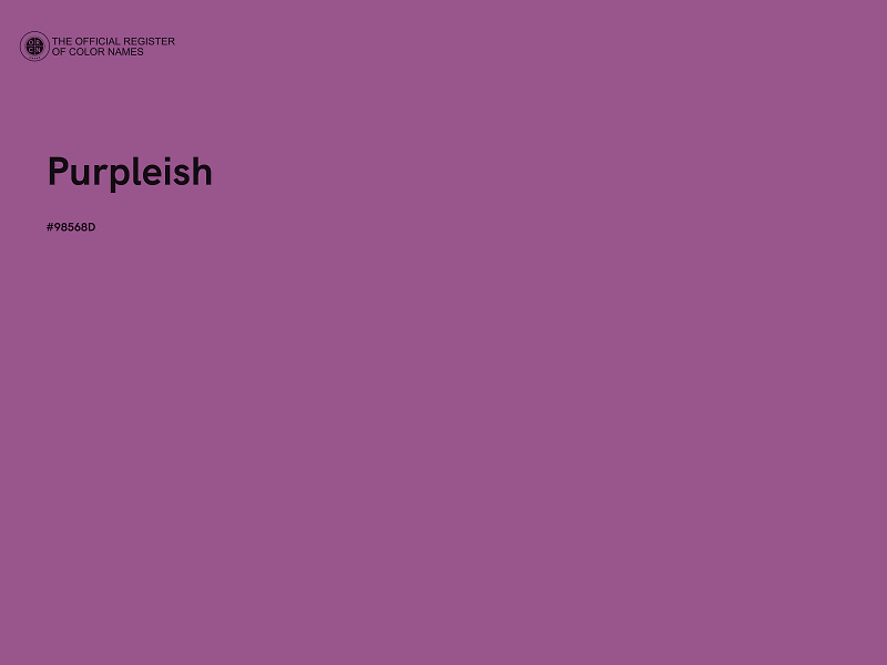 #98568D - Purpleish color image
