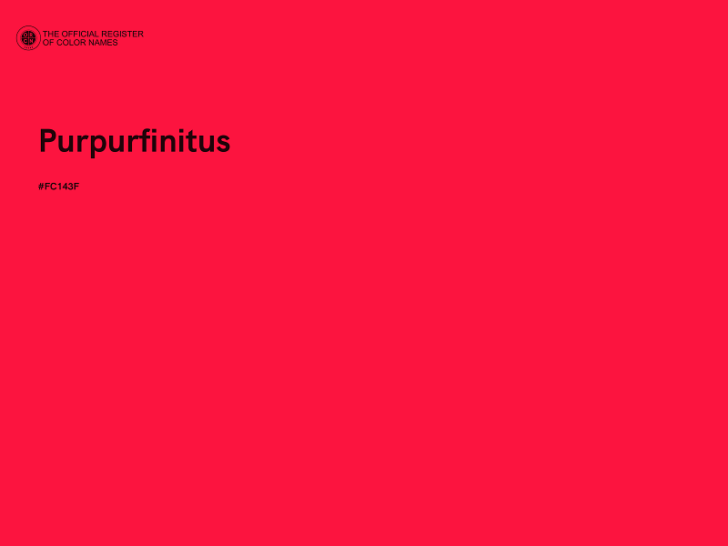 #FC143F - Purpurfinitus color image