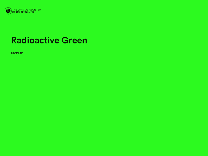 #2CFA1F - Radioactive Green color image