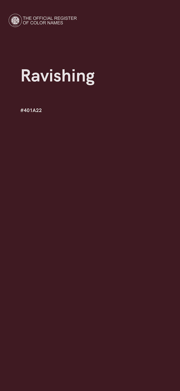 #401A22 - Ravishing color image