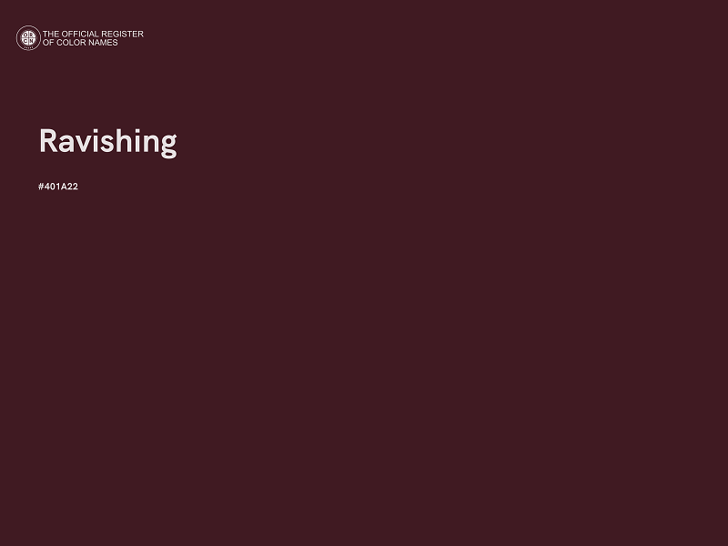 #401A22 - Ravishing color image