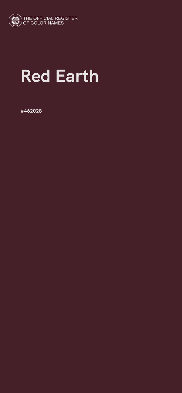 #462028 - Red Earth color image